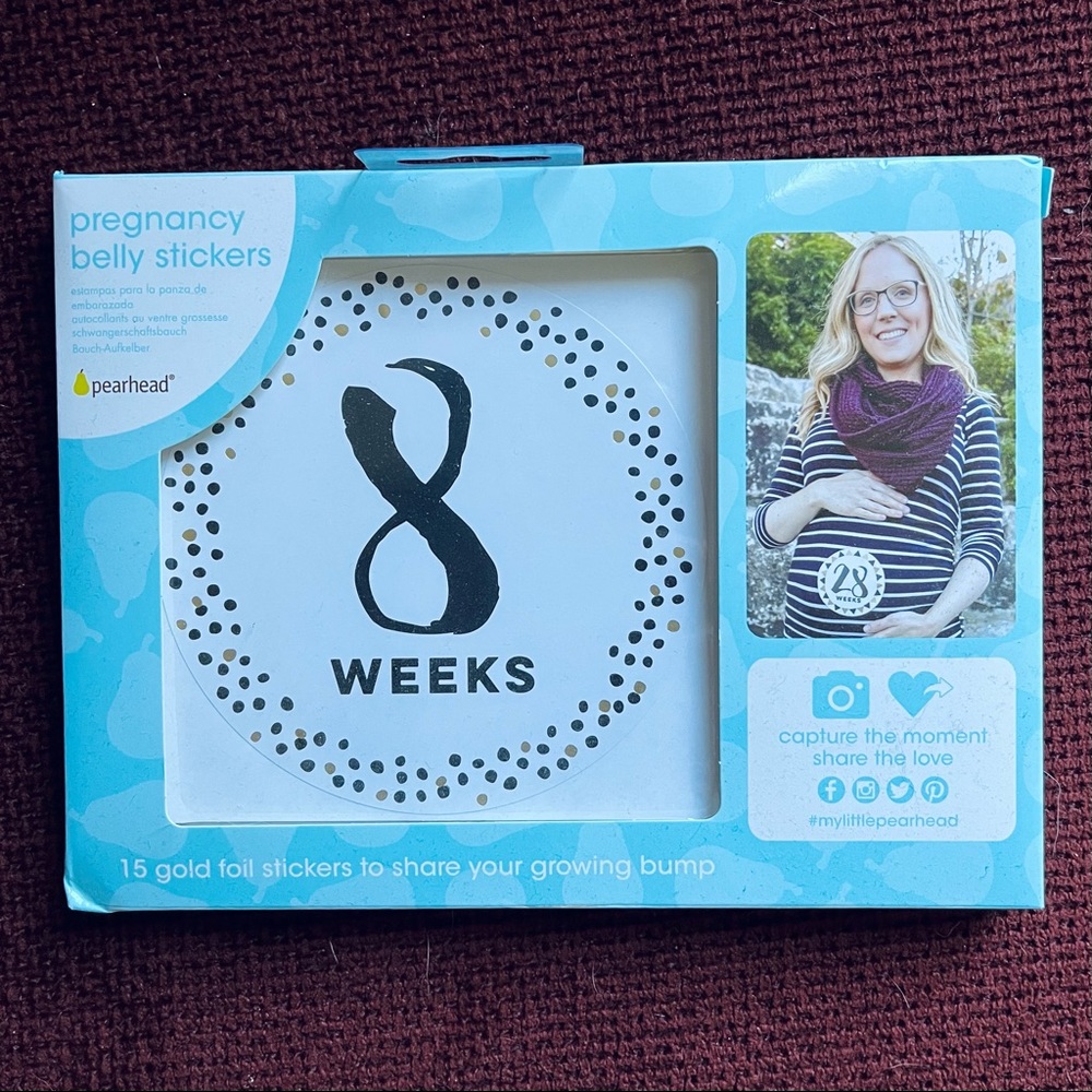 FREE with any bundle Maternity Belly Stickers NIB